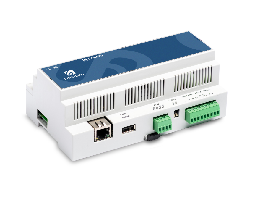 De IP-controller SynApp van Synguard IP-controller SynApp Synguard toegangscontrole