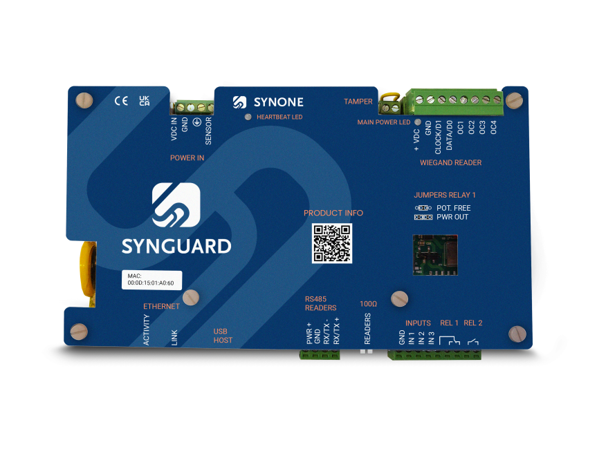 IP-controller SynApp from Synguard IP-controller SynApp Synguard access control